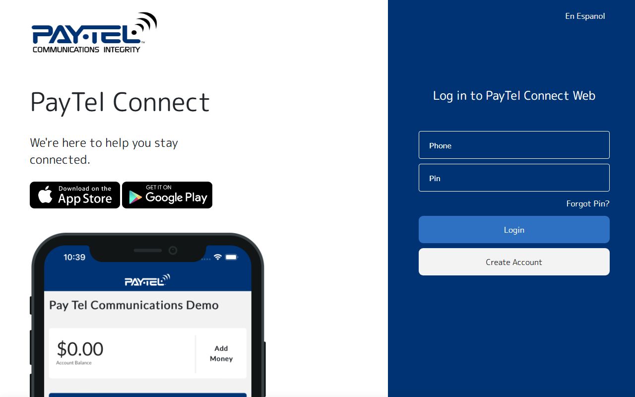 Pay Tel Connect inmate visitation service linked from Sampson County detention information